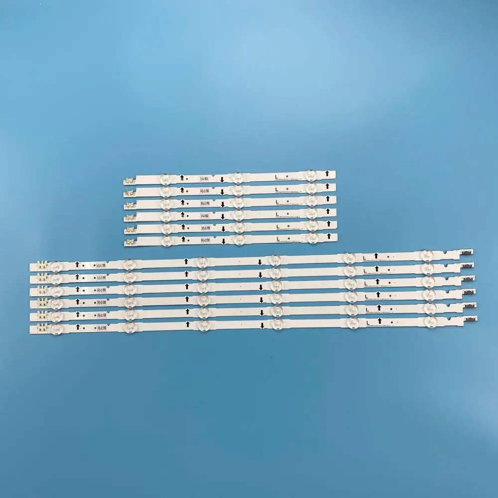 (Новый комплект) 12 шт. светодиодный полосы для UN485500AF UE48H6200AK ТВ SAMSUNG_2014SVS48F_3228_R03 L06 BN96