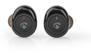 

✅Nedis Bluetooth Headphones®Fully wireless | 4 hours playback | Voice Control | Charging case | Black
