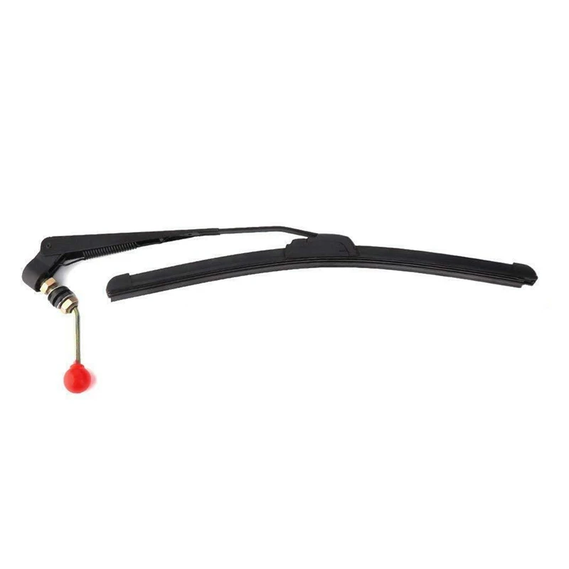 

1PC Manual Windshield Wiper Universal For Ranger Boneless Wiper For Most UTV Black Wholesale&Retail