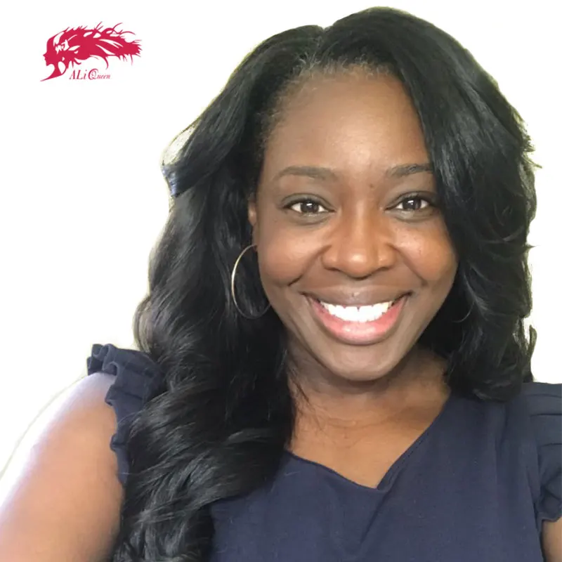 

Brazilian Loose Wave Lace Front Wig 13x4 With Pre-Plucked Hairline With Baby Hair 130% Density Virgin Remy Hair Human Hair Wigs