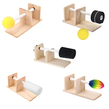 

US Standard Eggshell cup rotator + yellow sponge ballTurner Kit for DIY Crafts Epoxy Resin Crafts