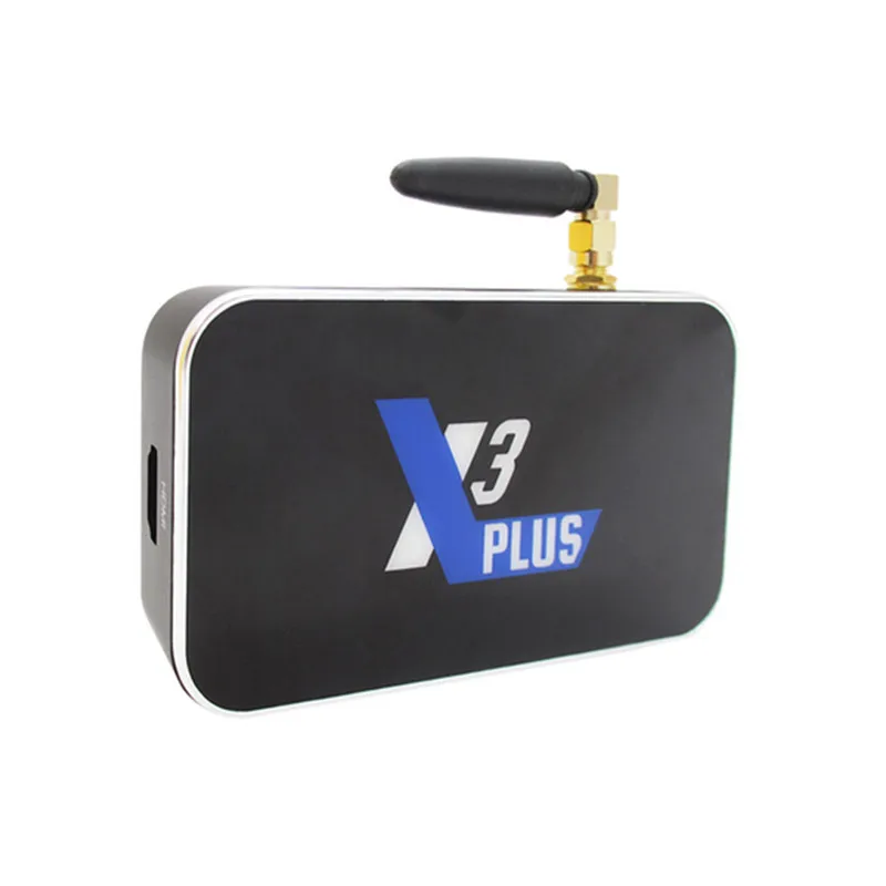ТВ приставка Ugoos X3 PLUS Amlogic S905X3 Android 9 0 4 Гб DDR4 64 ПЗУ 2 4G Φ Wi Fi 1000 м Bluetooth 4K HD CUBE PRO