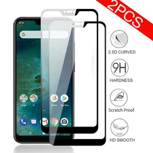 2 шт Стекло для xiaomi mi a2 lite протектор экрана a2lite закаленное стекло на xio mi a 2 2 lite mi a2 mi a2lite защитная пленка