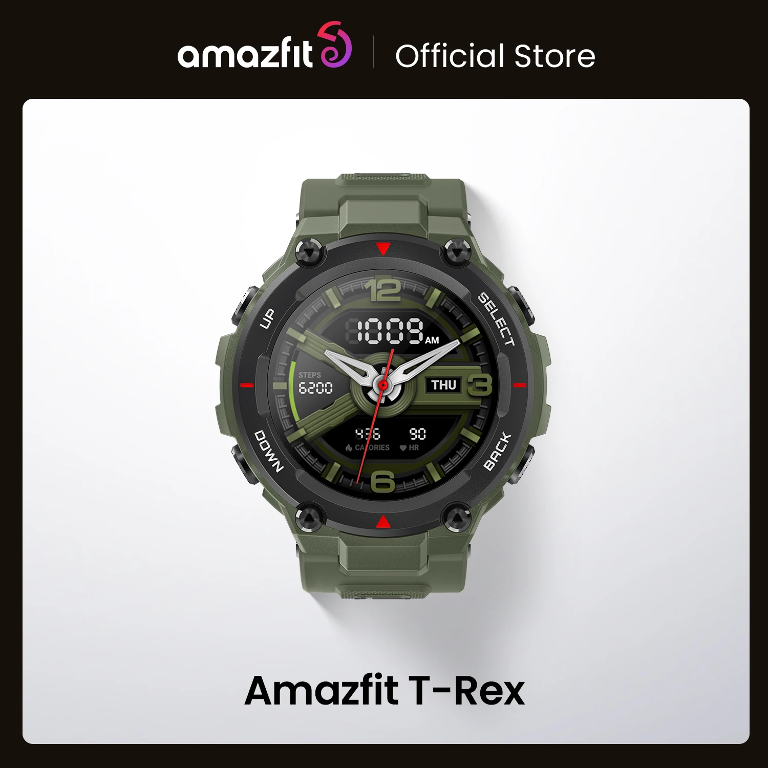 In Stock 2020 CES Amazfit T rex T rex Smartwatch 5ATM 14 Sports Modes Smart Watch GPS/GLONASS MIL STD for iOS Android phone|Smart Watches| - AliExpress