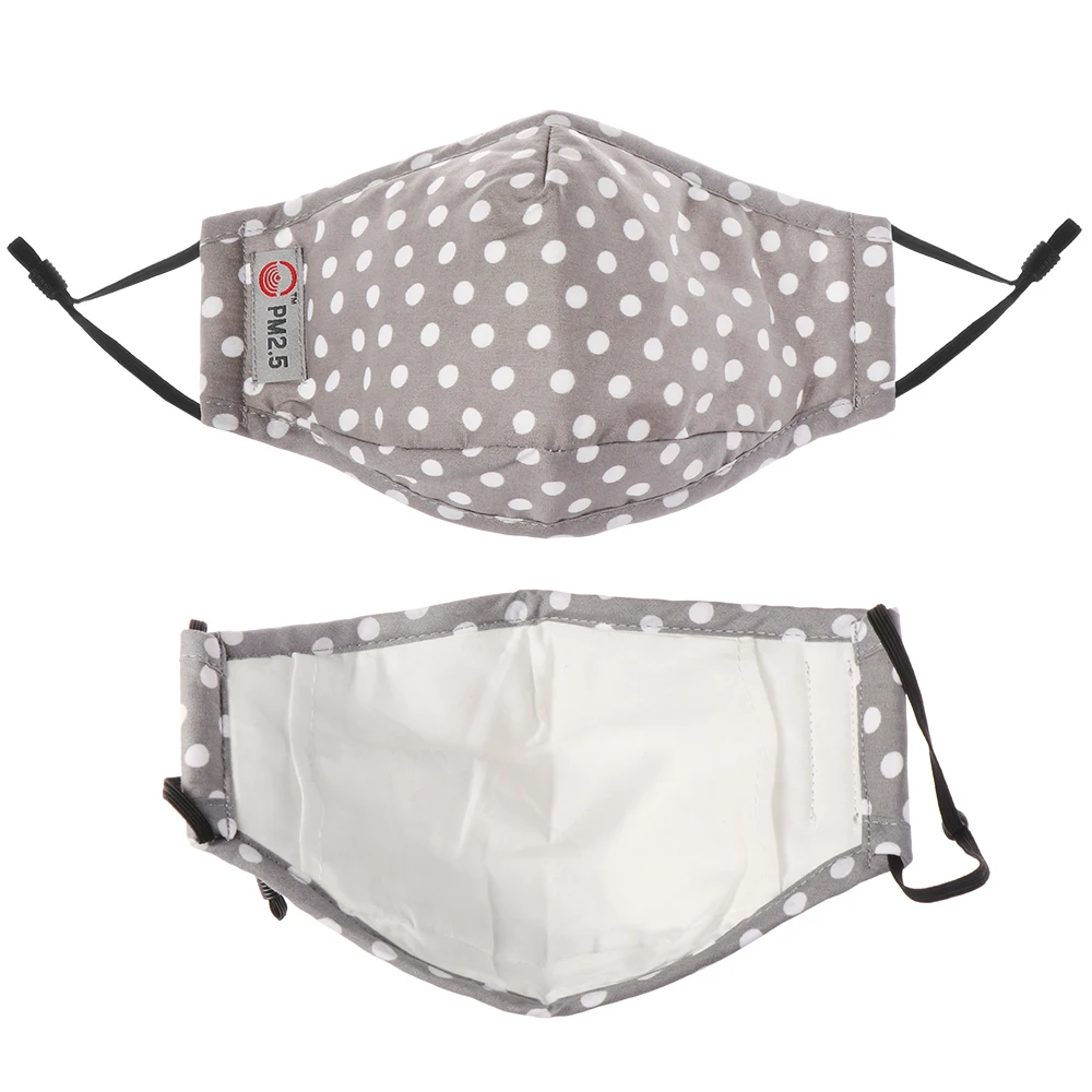 

1Pcs Anti PM2.5 Cotton Mouth Mask Anti Dust Respirator Washable Reusable Activated Carbon Filter Windproof Mouth-Muffle
