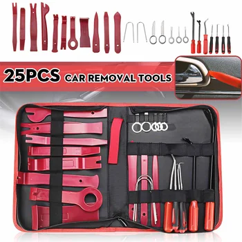 

25pcs Car Door Molding Dash Panel Audio Seal Interior Trim Removal Tool Kits
