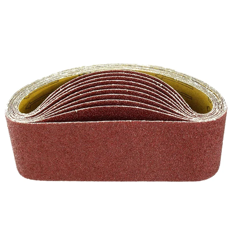 3 X 21Inch Sanding Belts | 240 Grit Aluminum Oxide Belt Premium Sandpaper For Portable Sander – 10 Pack Инструменты