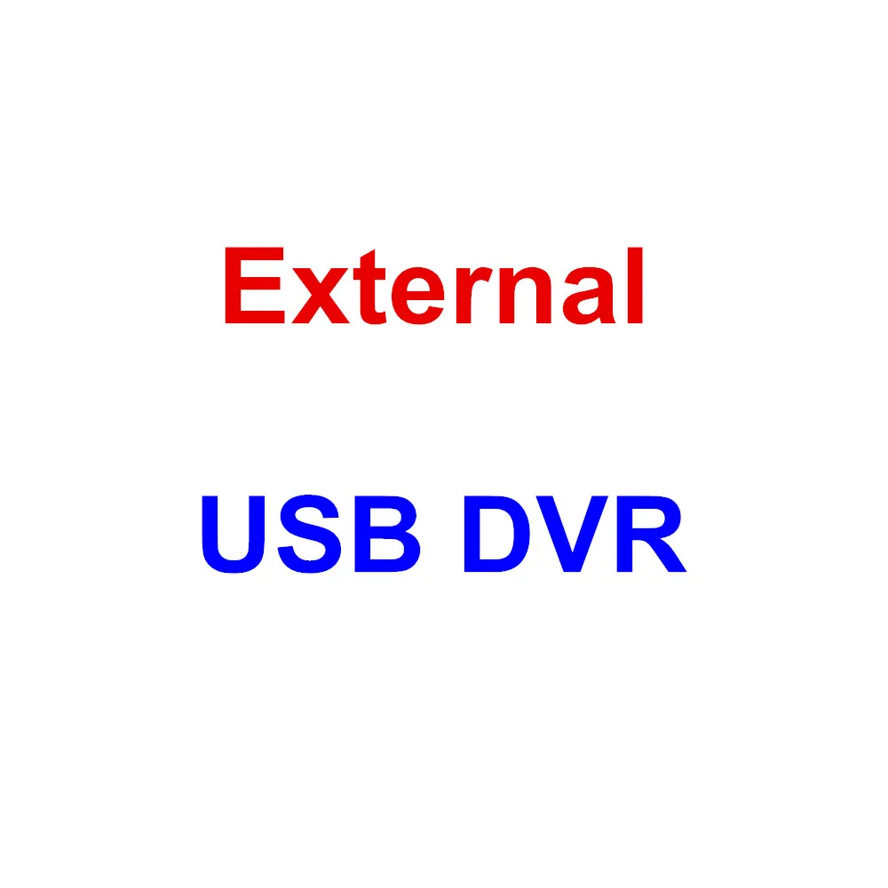 Дополнительная плата за внешнюю фронтальную камеру USB DVR + SD карту 16 ГБ| |