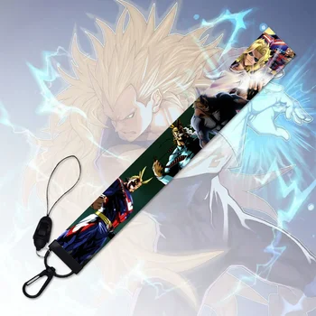 

Anime My Boku No Hero Academia Keychain Strap Lanyard Neck Strap Lanyards ID Card Mobile Phone Strap USB Badge Holder Rope