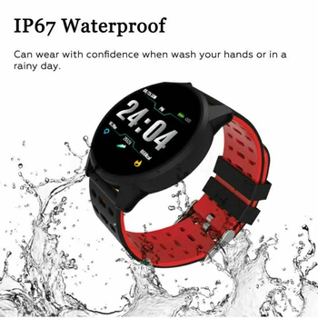 

Bluetooth 4.0 Smart Watch Heart Rate Monitor Sport record Fitness Tracker Touch Screen Bracelet Sleep monitor for Android IOS