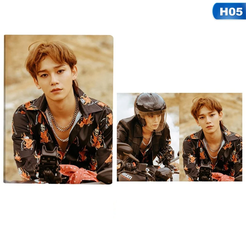 Kpop EXO не мешать мой темп альбом записная книжка афиши фильмов записная книжка Звездный дневник планировщик B5 большой ноутбук s - Цвет: 5