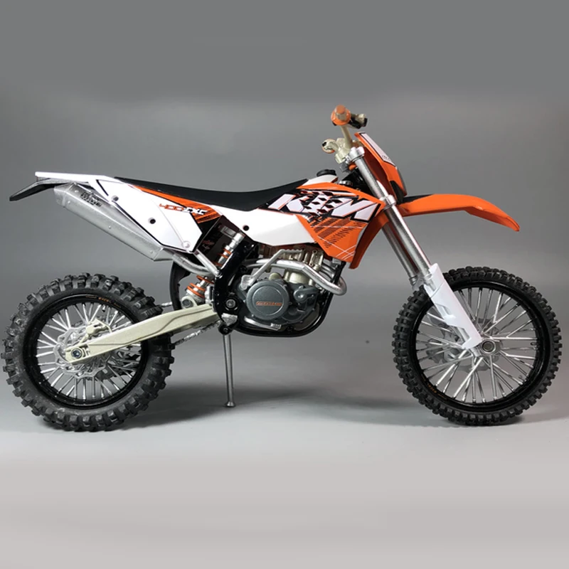 1:12 KTM Горный Спорт утилита EXC400 мотоцикл литья под давлением моделирование дисплей модели детей Рождественский подарок