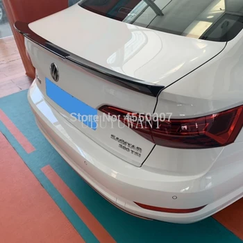 

For Volkswagen Sagitar Jetta2019 ABS Plastic Primer Color Exterior Rear Spoiler Tail Trunk Boot Wing Decoration Car Styling