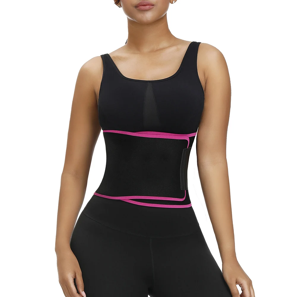

WAIST SECRET Neoprene Sauna Waist Trainer Corset Sweat Belt Slimming Trimmer Belt for Women Weight Loss Compression Trimmer