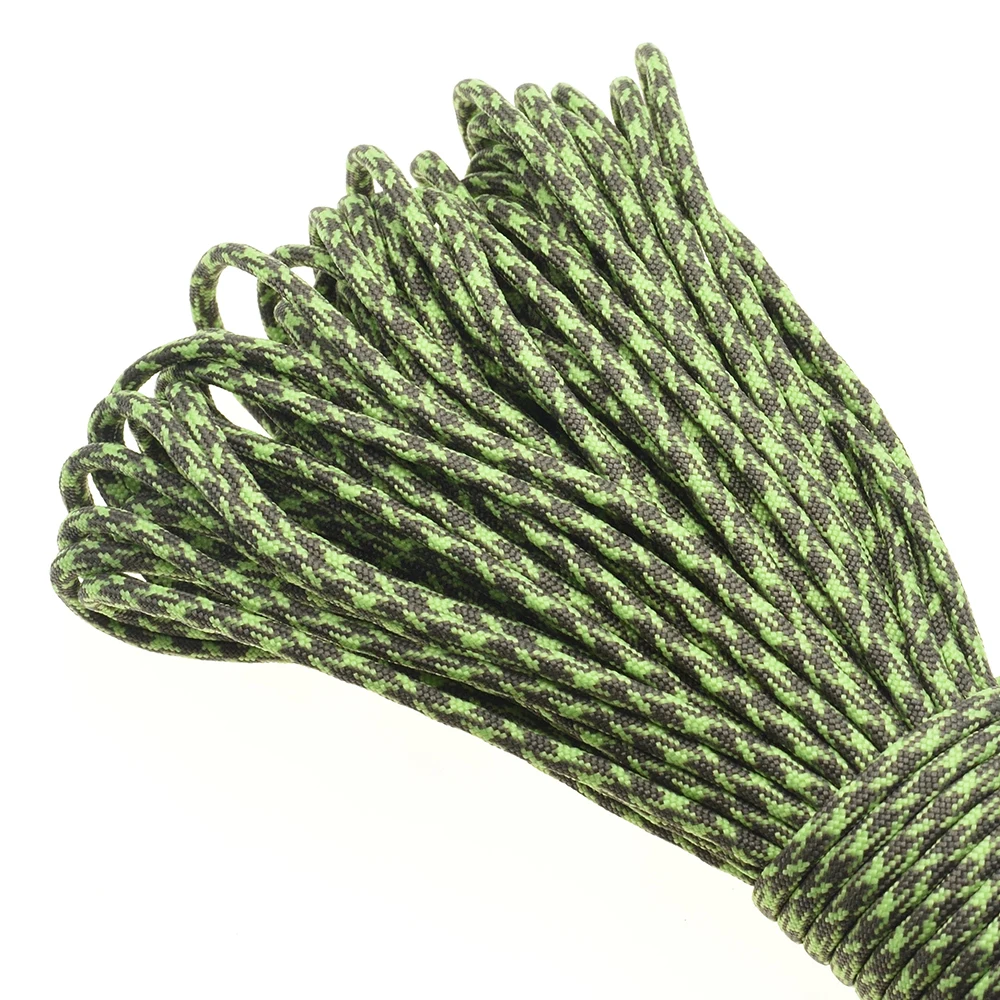 New Gold Silver Cord 550 Paracord Parachute Cord Lanyard Mil Spec Type III  7 Strand Core