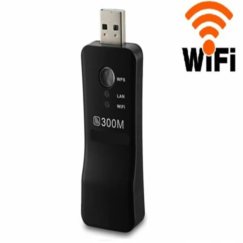 Альтернатива UWA-BR100 UWABR100 беспроводной USB Lan адаптер Wifi ISM Band-да Wi-Fi стандарт-IEEE 802.11n WPA-PSK - Цвет: Черный