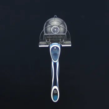 

Eco-friendly Plastic Shaver Toothbrush Holder Washroom Wall Super Suction Hook Shelf Razor Bathroom Products #116
