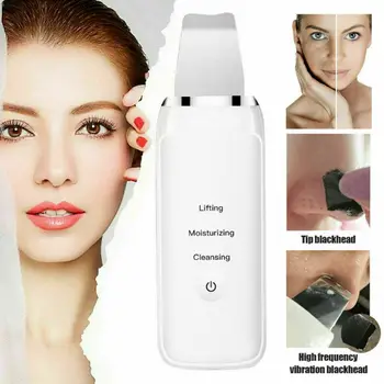 

Ultrasonic Exfoliator Face Skin Scrubber Spatula Deep Cleaner Peeling Shovel