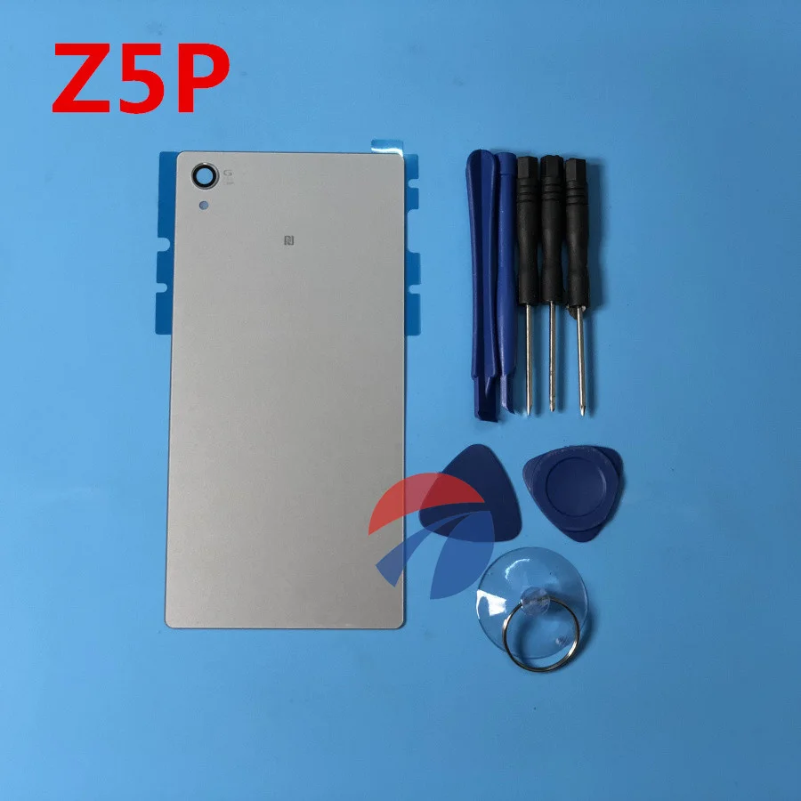 Z5 Задняя стеклянная крышка для sony Xperia Z5 Premium z5 compact mini Z5 Plus задняя крышка батарейного отсека+ Инструменты