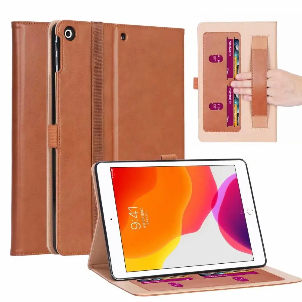 

Case for ipad 10.2 inch Tablet Smart Stand Cover for Apple ipad 10.2 inch 2019 Case Hand Strap + pen