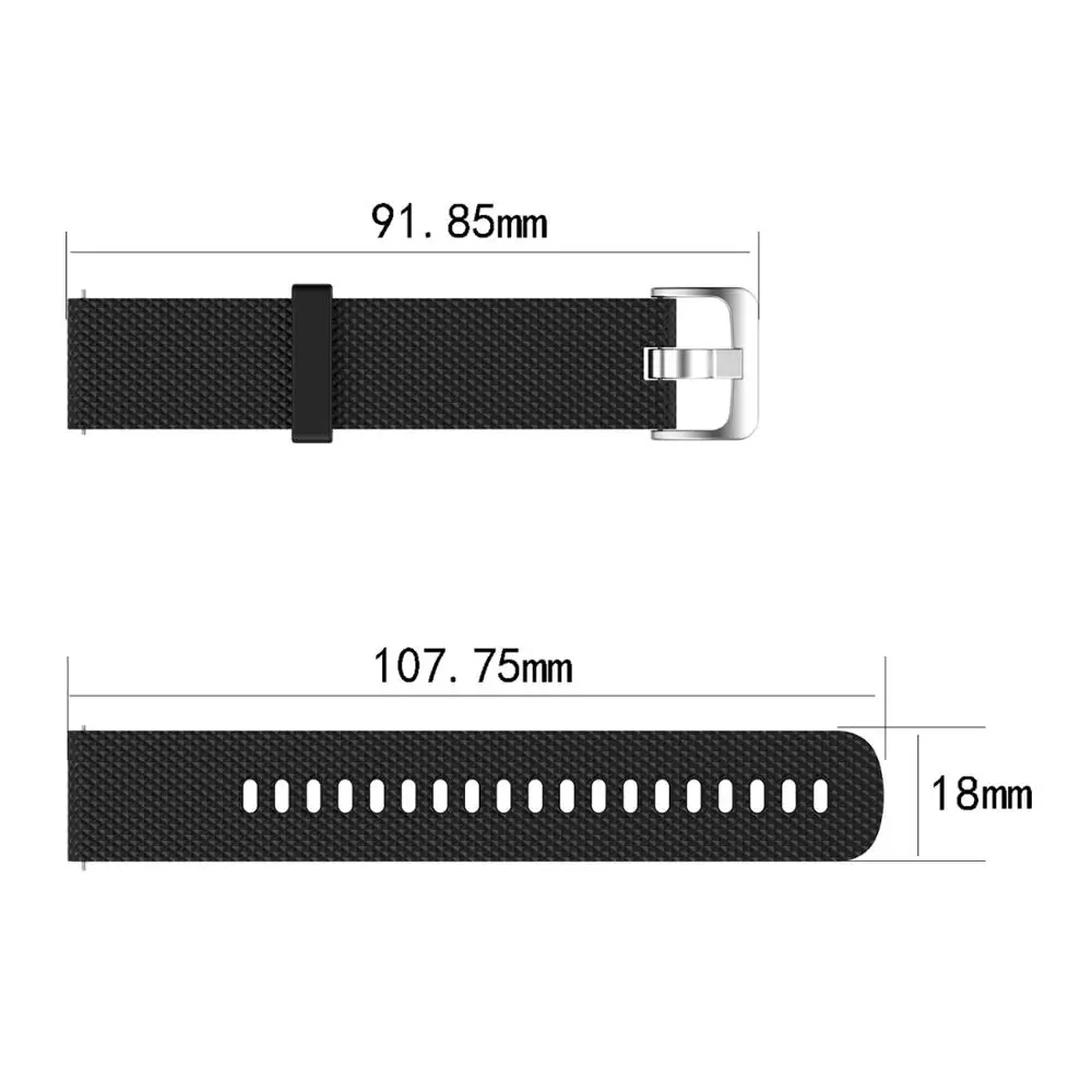 18mm Soft Silicone Smart Watch Strap For Garmin Vivoactive4S Sport Wrist band For Vivoactive 4S Replacement Bracelet Accessories