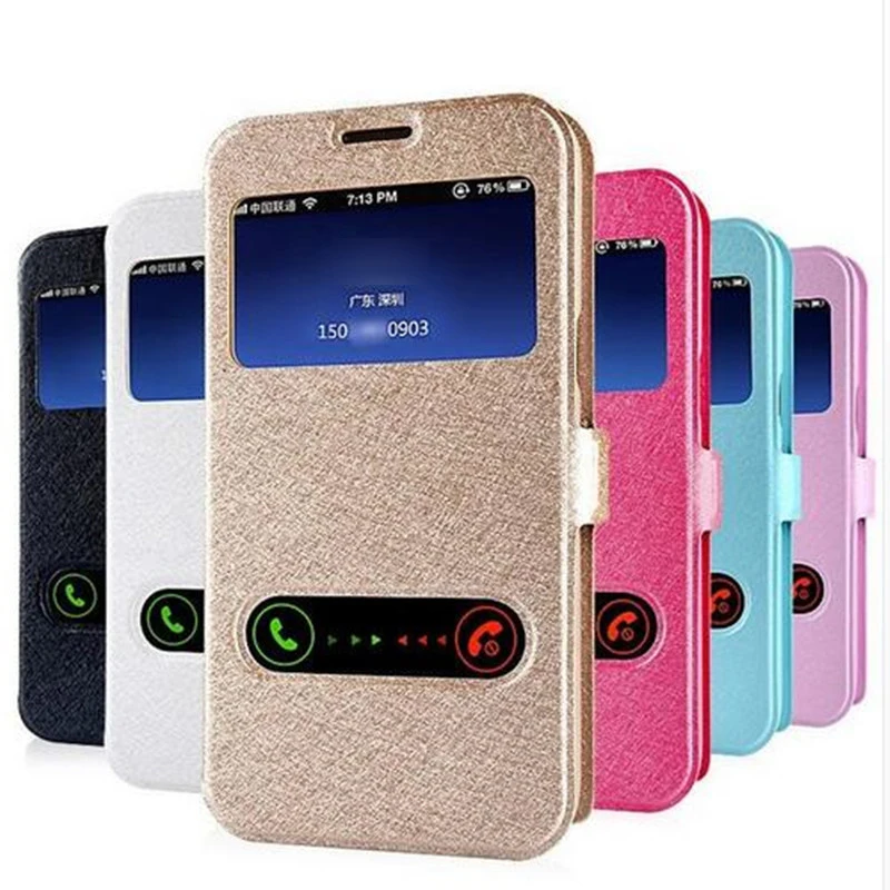 

Luxury Front Window View Leather Filp Case For Xiaomi Note 7 6 5 Pro Mi 8 9 SE F1 A2 Lite Max 2 3 Redmi 7 5 Plus 6 Pro 4X 4A 5A