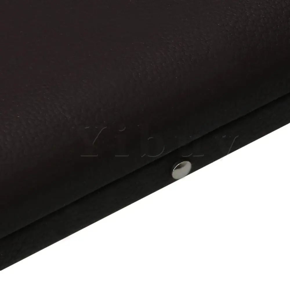 Yibuy 1x коричневый Чехол из искусственной кожи oboe Reed для 3 шт. Reeds Hold Storage протектор