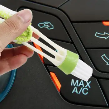

Car Accessories Cleaning Detailing Brushes car-styling Keyboard Dust Collector Computer Clean Tools Window Blinds Cleaner 2 in1