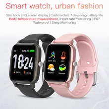 Reloj inteligente T98 IP67, dispositivo portátil impermeable, podómetro Bluetooth, Monitor de ritmo cardíaco, pantalla a Color, reloj inteligente para Android IOS