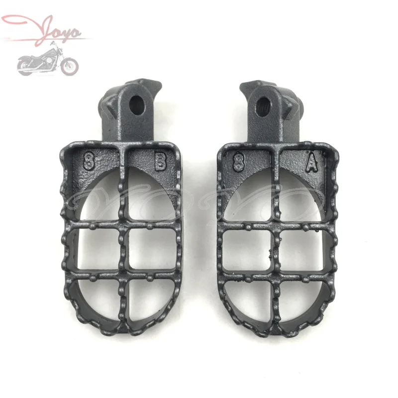 

Steel Motorcycle FootRest Footpegs Pedals For Honda CRF100F CRF50F CRF70F CRF80F XR100R