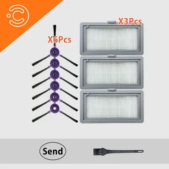 

Robot vacuum Side Brush Roller Main Filter Cloth Kit for Midea I5 I9 Robot Vacuum Cleaner Replacement Replacement Parts