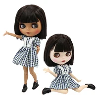 ICY DBS Blyth doll 1/6 bjd joint body short brown hair matte face 30cm toy girls gift anime 1