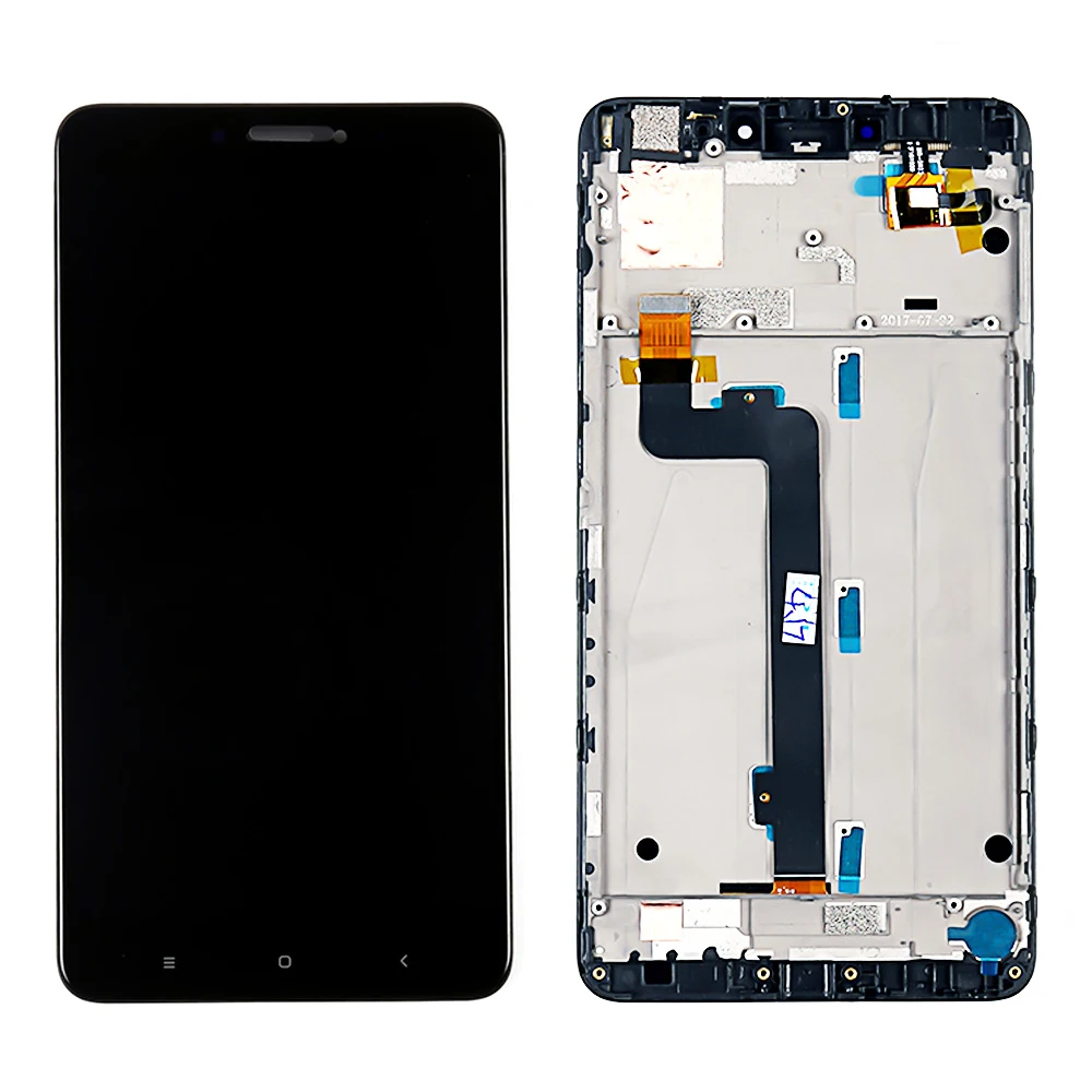 AAA LCD For Xiaomi Max 2 Mi Max 2 LCD Display Touch Screen Digitizer Glass Assembly+ Frame For Xiaomi Mi Max2 LCD Display