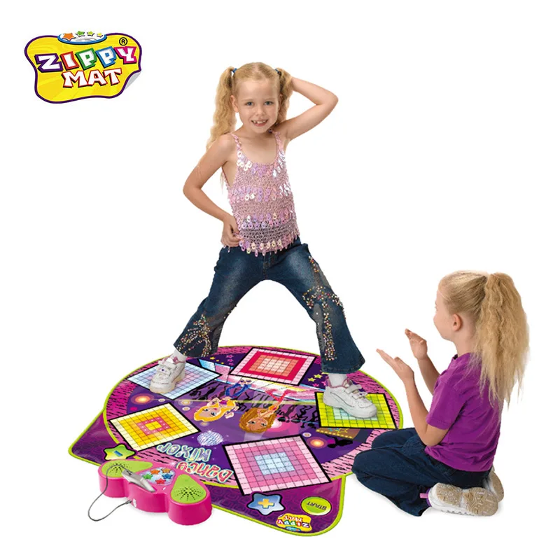 

New Style Children'S Educational Electronic Music Pad Wireless Dance Mat Game Console Early Education Multi-functional Toy