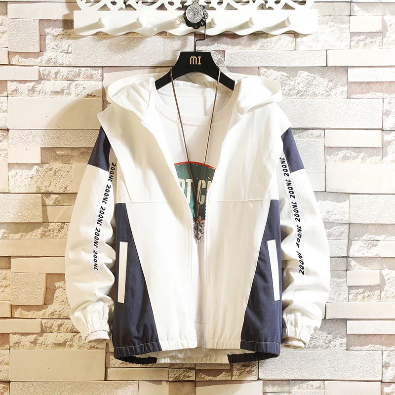 

2019 Autumn Clothing Tops MEN'S Jacket New Style Coat Sportsman Popular Brand Loose Casual Teenager Tooling Jacket