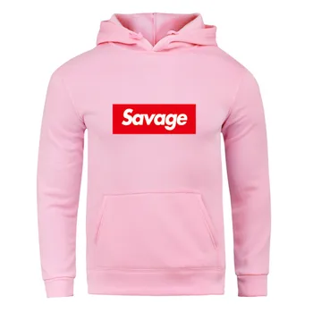 

New Tracksuit men Sportswear Set Fleece Hoodie savage hoodies men women Malechandal hombre Spring Autumn winter hoodie