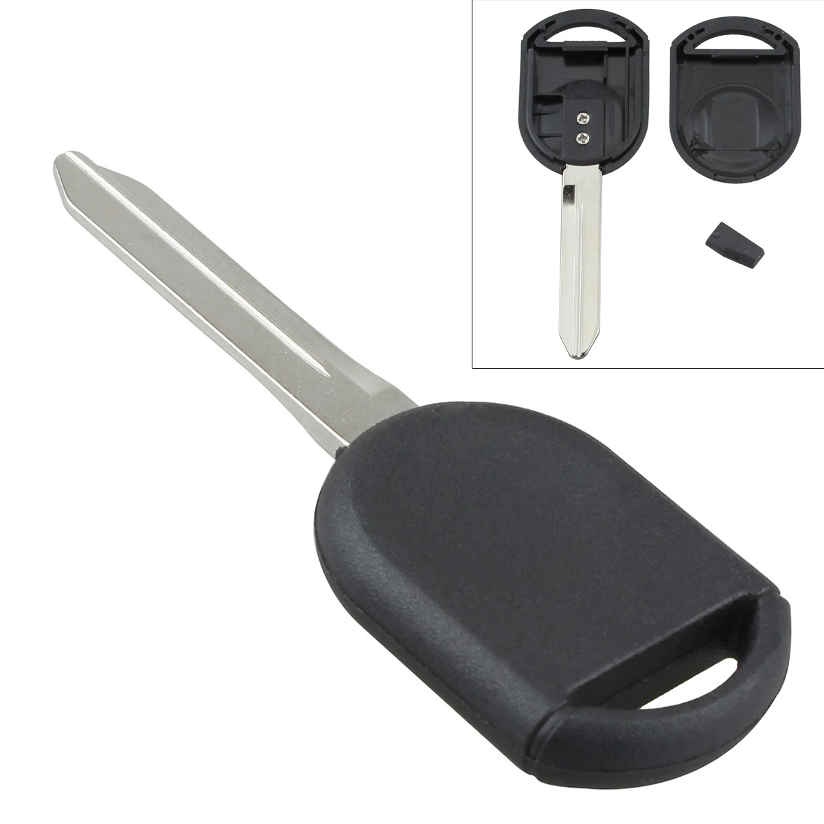 

Keyless Uncut Flip Remote Key Fob car key replacement 5913441 599179 164-R8040 164-R0463 ID 63 Chip 40 Bit for Ford 2000-2010