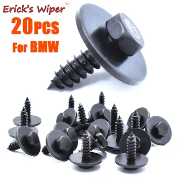 

Erick's Wiper 20Pcs 16mm Hex Head Screw Bumper Cover Engine Shields Splash Guard For BMW E46 E60 E90 E83 E82 E71 E70 E66 E63 E89