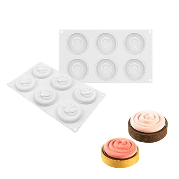 

Pastry Tools Accessories Decoration Round Silicone Cake Mold Fondant Cake Molds Frozen Cake Mold Kitchen Supplies 3d Chocolate