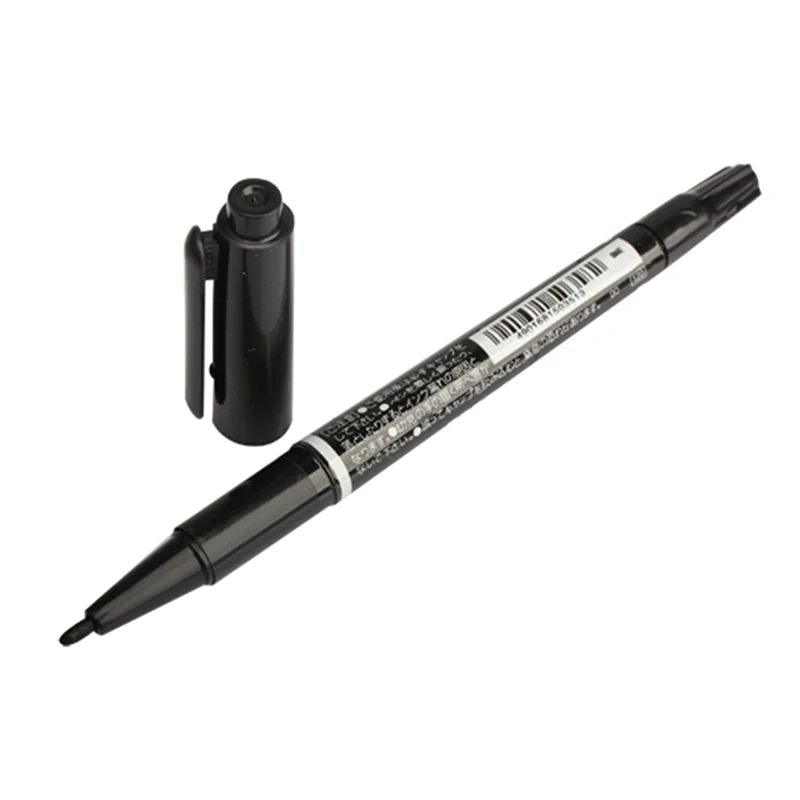 2-End Mark Pen 6 шт. боди-арт маркер кожи писец пирсинг ручка татуировки инструмент ZG88 |
