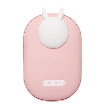 

Hand Warmer Heating Pad USB Portable Warmer Heater Pocket Mini Cartoon Electric Heater Winter Warm Mobile Power Girl Christmas G