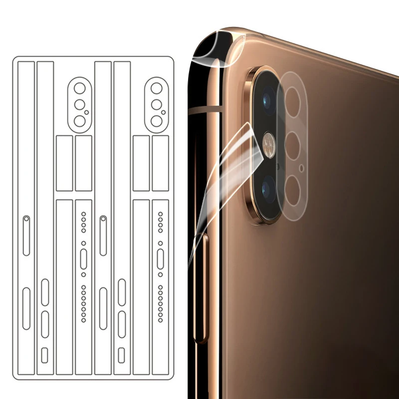 Для iphone12/12Promax мобильный телефон боковая пленка 2 шт. ультратонкая Гидрогелевая