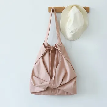 

Women's Fashion Tote Bag Bow Cute Eco-friendly Canvas Shopping Bag Trendy Handbag foldable Cotton Grocery Bag Shopper шоппер
