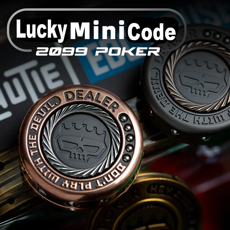 

Mini Zhuang code new fingertip gyro copper finger decompression toy edc artifact high-speed mute