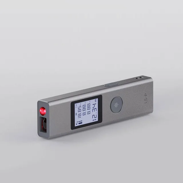 Xiaomi Mijia Duka LS-P лазерный дальномер 40 м портативное зарядное устройство с USB высокой точностью измерения лазерный дальномер - Цвет: Black