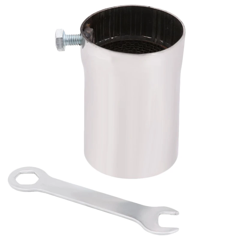 

51Mm Universal Motorcycle Exhaust Pipe Muffler Silencer Noise Canceller(3)