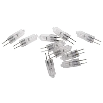 

10 pcs, G4 halogen lamp 12V 35W pin lamp warm white