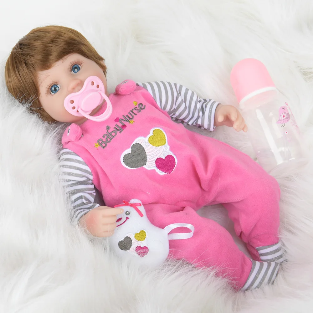 

AliExpress Hot Selling Model Rebirth Infant Doll Toy Doll Soft Silicone Christmas Gift