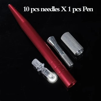 

Roller Needle with Hand Tool Disposable Semi Permanent Makeup Microblading Needle Tattoo Eyebrow Manual Pen Supplies Accessories