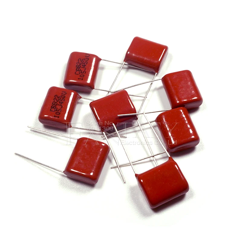 Polypropylene Film Capacitor CBB 10PCS 1uF 450V Pitch 15mm 105